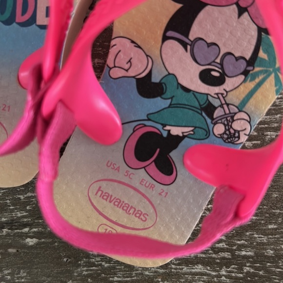 Havainanas Disney beach mode sandals for baby/walker size 5C - Picture 3 of 4